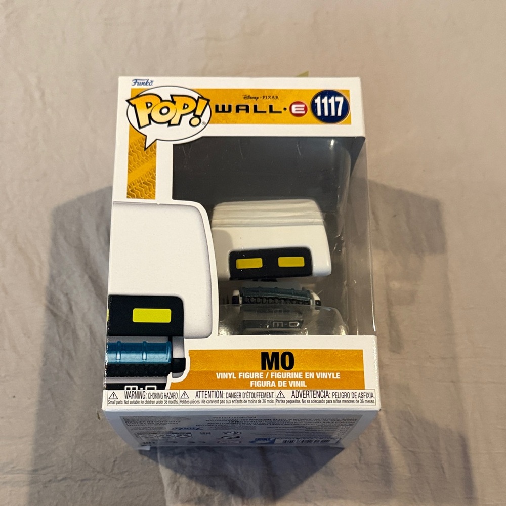 Funko Pop! WALL-E MO Figure - White, Black, Yellow